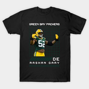 RASHAN GARY - DE - GREEN BAY PACKERS T-Shirt